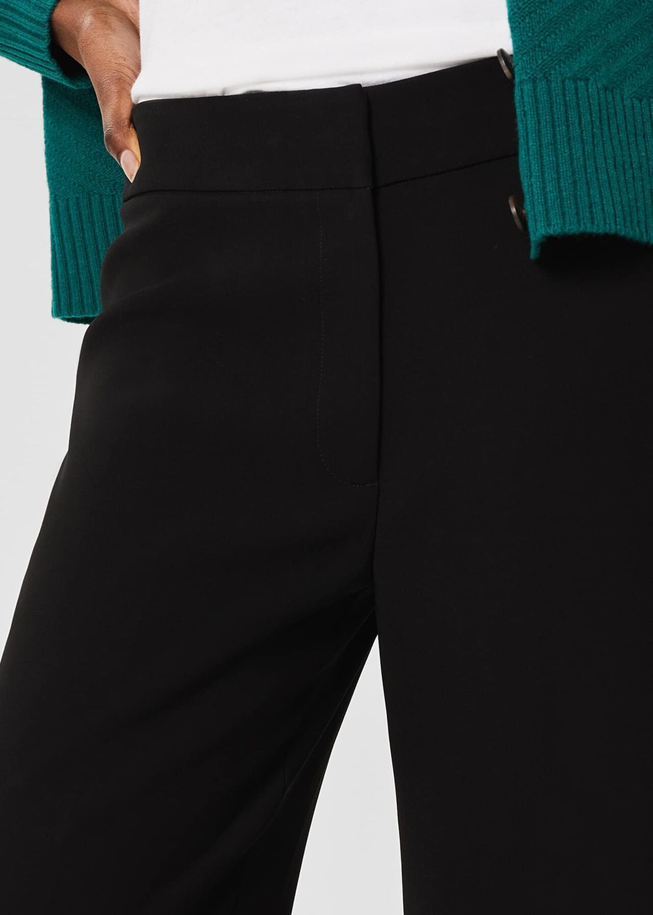 Alva Straight Trouser 0122/8997/9045l00 Black